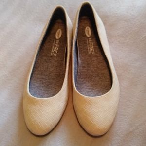 Dr scholls leather flats